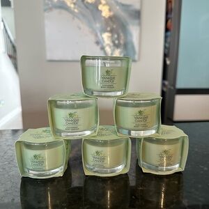 NEW Yankee Candle Cucumber Mint Cooler  Mini Candles Lot of 6 count votive